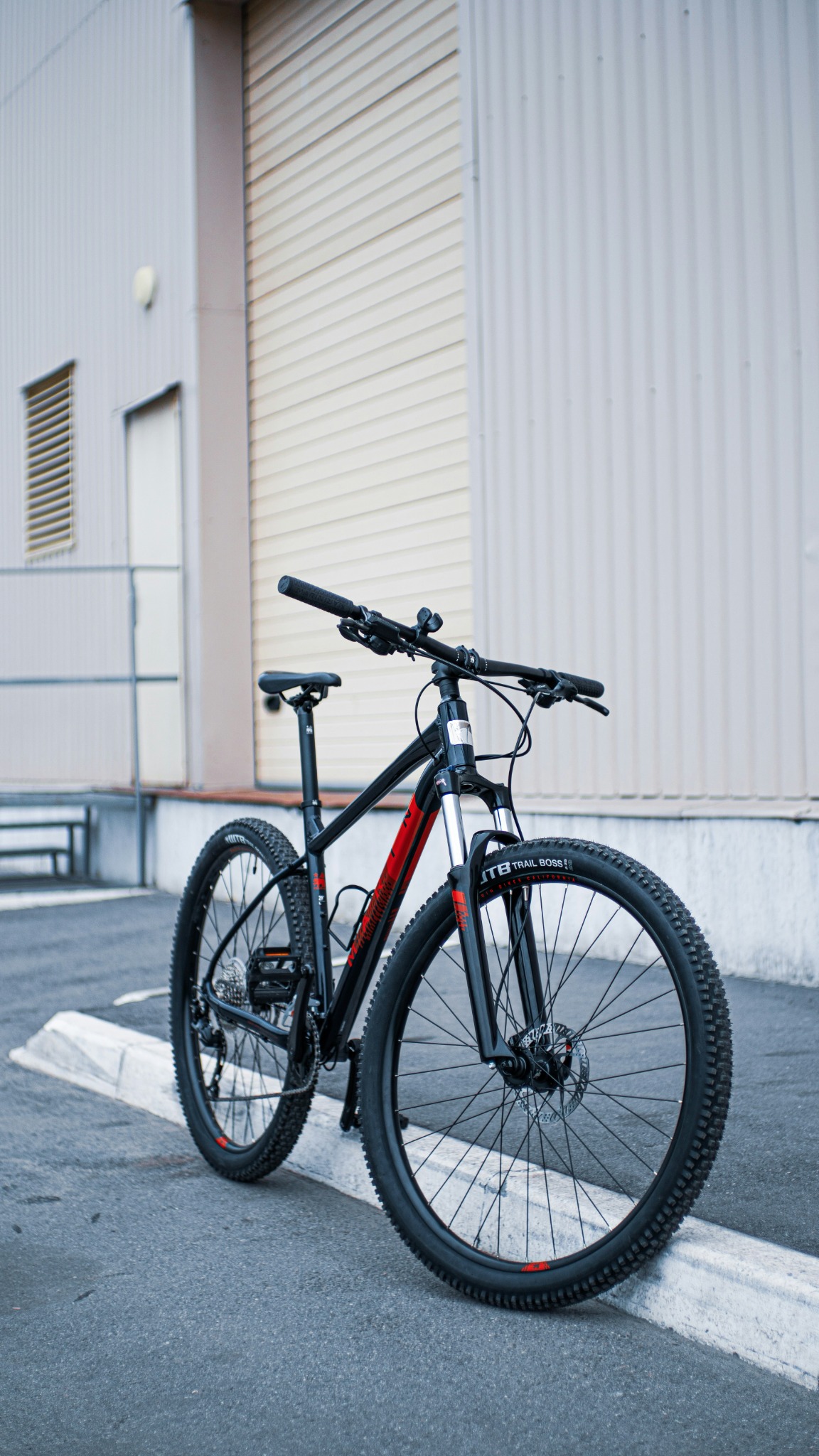 Urban bicycle ready for hire